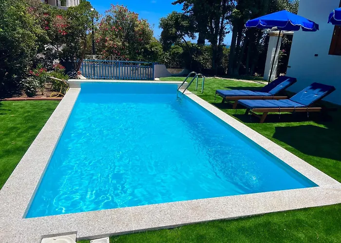 Villa Casale Fronte Mare - With Swimming Pool In Front Of The Porto Columbu - Perd'E Sali