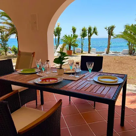 Villa Casale Fronte Mare - With Swimming Pool In Front Of The