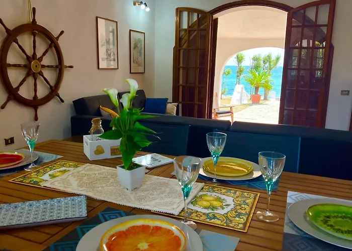 Casale Fronte Mare - With Swimming Pool In Front Of The Villa Porto Columbu - Perd'E Sali