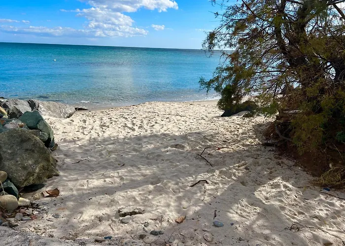 Villa Casale Fronte Mare - With Swimming Pool In Front Of The